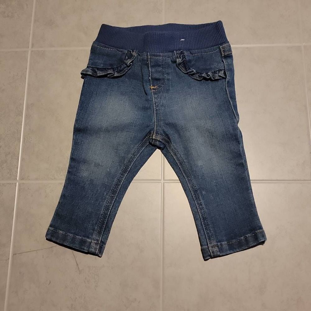 Garanimals Baby Girl Blue Jeans 3/6 Months